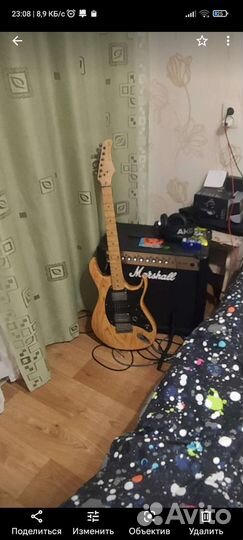 Гитара + combo усилитель