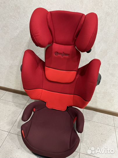 Автокресло cybex pallas M-fit/rumba Red-dark red