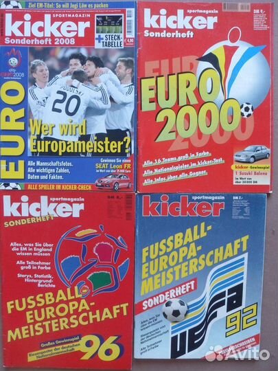 Фотоальбомы и журналы Kicker футбол