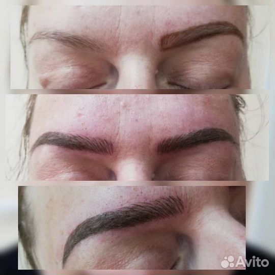Микроблейдинг бровей