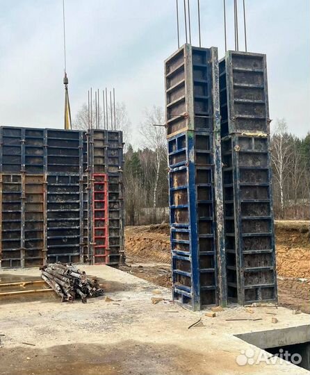 Опалубка для монолитного перекрытия / Аренда и Про