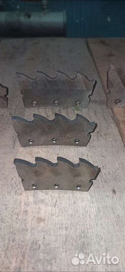 Сегмент к пиле Геллера разных размеров