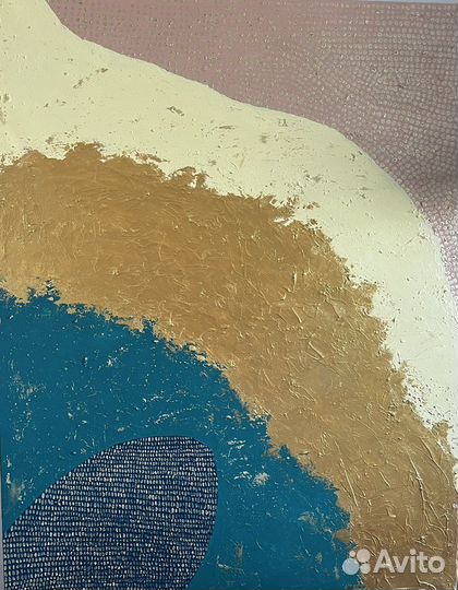 Большоя картина холст акрил 110*86 см