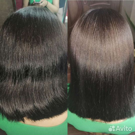 Кератин Ботокс для волос, пилинг кожи головы