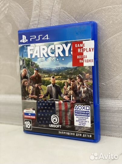 Диск с игрой на PlayStation 4 FarCry 5