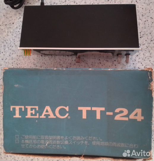 Teac TT-24 – аудиотаймер, шильд, коробка. Япония