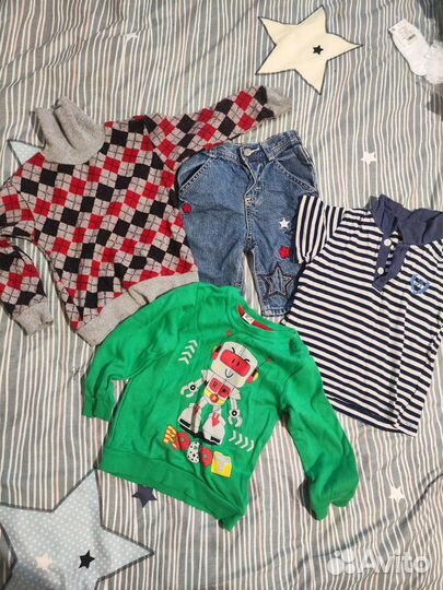 Вещи пакетом для мальчика 92 98