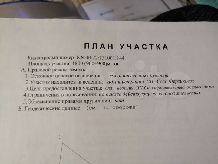 Участок 9 сот. (ИЖС)