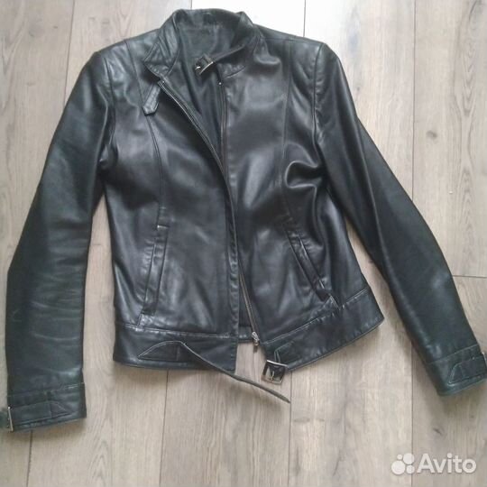 Куртка кожаная Франция 42 р