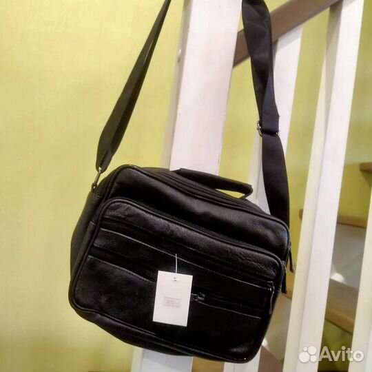 Новая сумка мужская кожзам