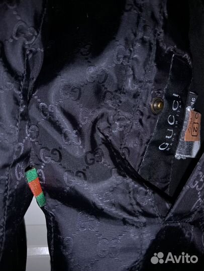 Куртка пуховая Gucci Monogram, оригинал