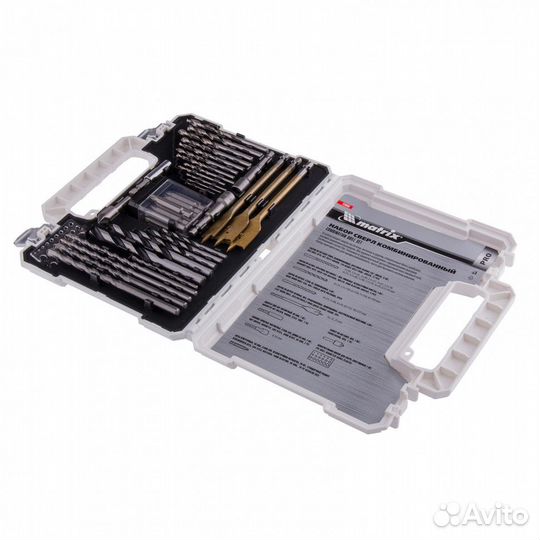 Набор сверл комбинированный, сверла по металлу 1-6