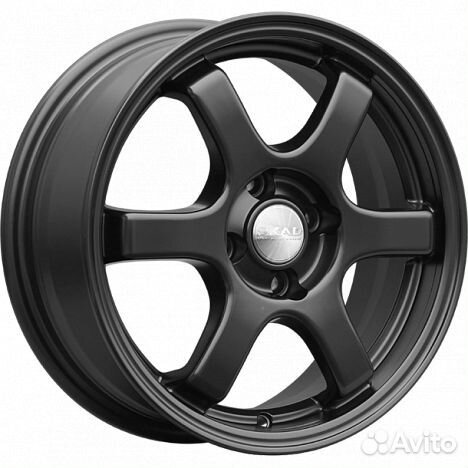 R15 4x100 6J ET45 D67,1 Скад Киото черный бархат