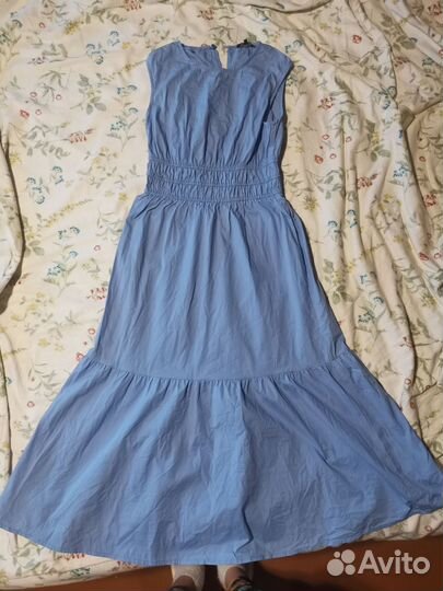 Платье zarina голубое