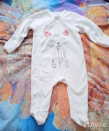 Комбинезон плюшевый 62