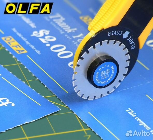 Резак (нож) для бумаги олфа (Новый)