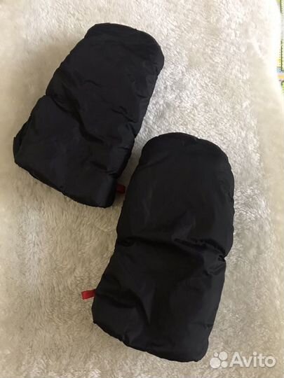 Варежки краги муфта для коляски