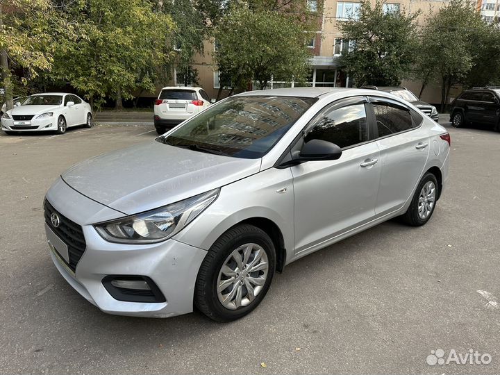 Hyundai Solaris 1.4 AT, 2018, 123 000 км