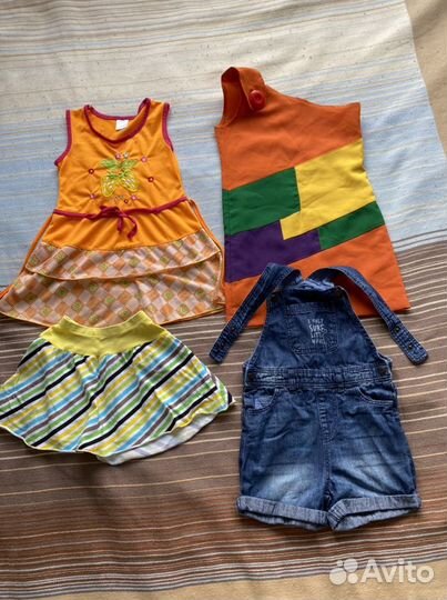 Вещи пакетом на девочку