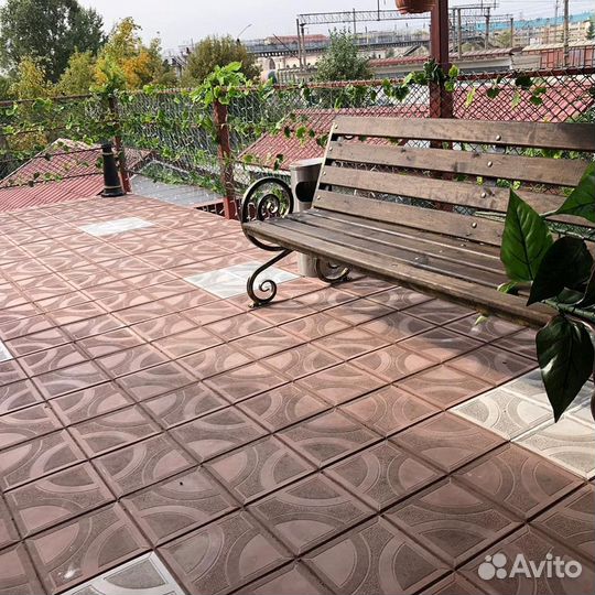 Тротуарная плитка, брусчатка, бордюры