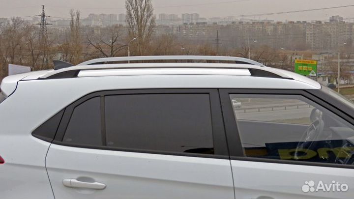 Рейлинги Hyundai Creta 2016-2020 silver / Can Otom
