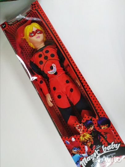 Кукла Леди Баг и Супер Кот 60 см