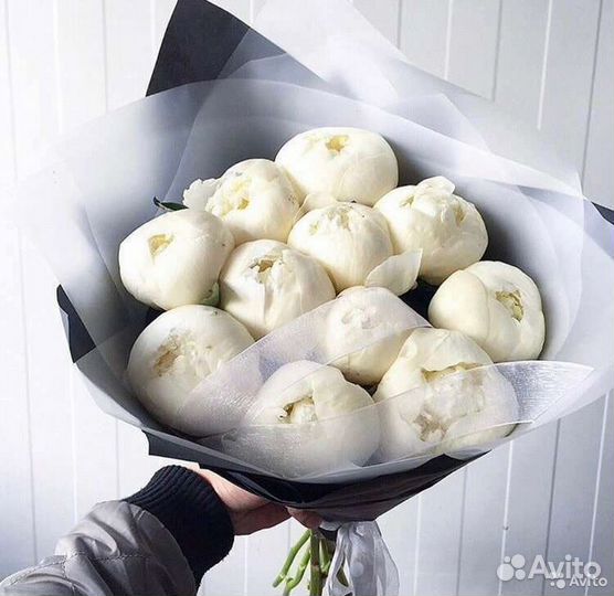 Букет пионов с бесплатной доставкой