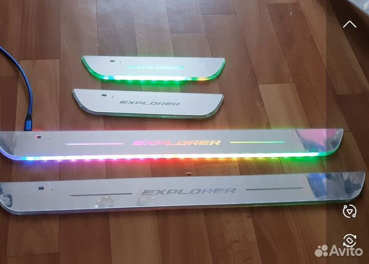 Led накладки на пороги Ford Explorer 5