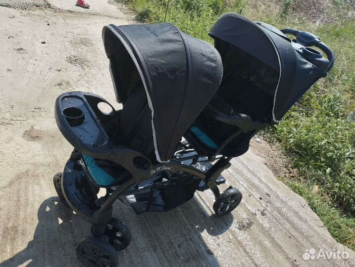 Коляска для двойни и погодок