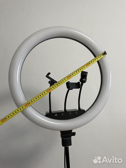 Кольцевая лампа со штативом 45см