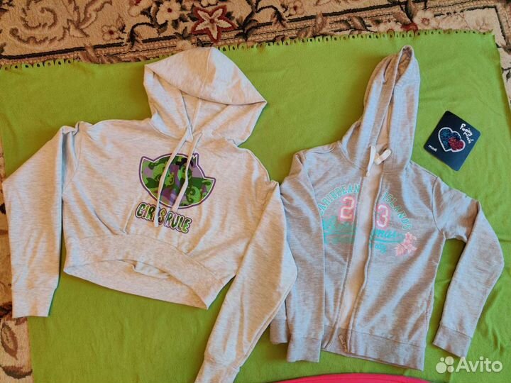 Толстовка 140 см + кардиган 150 см