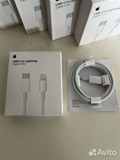Кабель apple lightning usb c