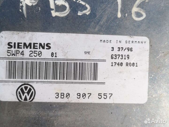 Эбу, VAG Passat B5 блок управления двс, мозги