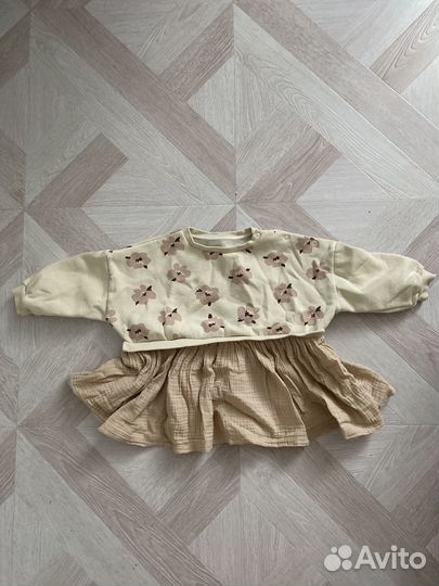 Платье для девочки 86