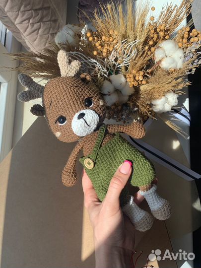 Вязаные игрушки ручной работы