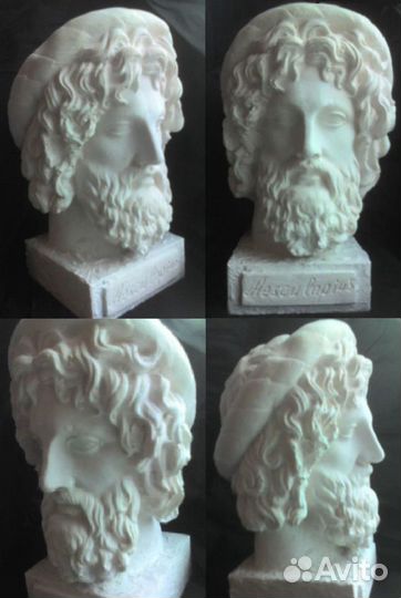 Бюсты шести докторов: Эскулапа, Павлова, Пирогова