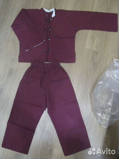 Кимоно детское для у-шу, на 4 года примерно