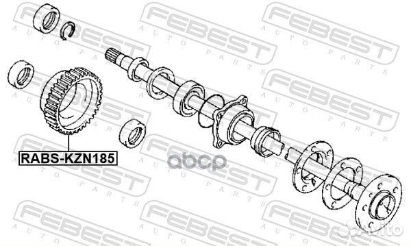 Кольцо ABS rabs-KZN185 Febest