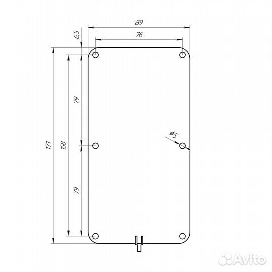 KC5-700/2700 - Широкополосная антенна 2,5-4,8 дБ