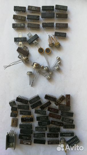 Микросхемы с AU приборы новые и б/у