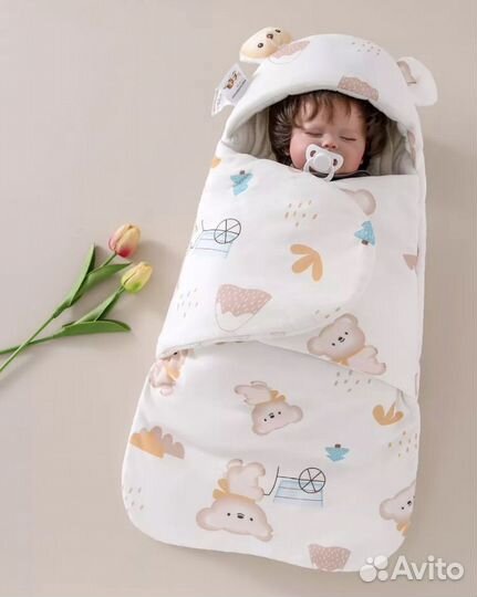 Мешок конверт для малыша новый, в коляску