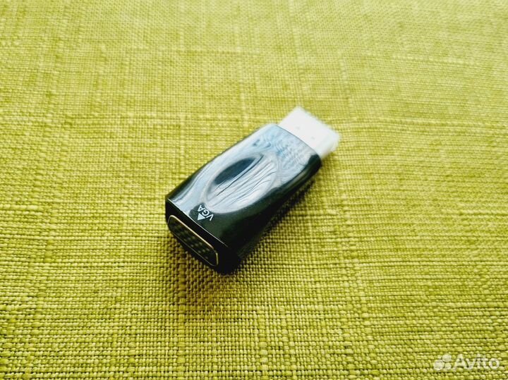 Переходник/ адаптер/ конвертёр HDMl - VGA (чёрный)