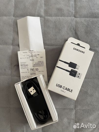 Кабель для зарядки Samsung