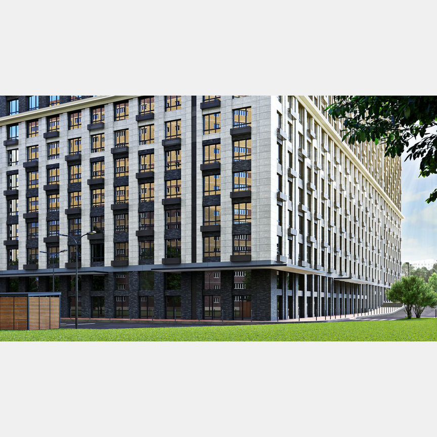 2-к. квартира, 54,7 м², 8/25 эт.