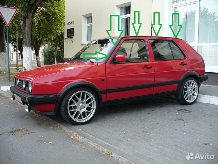 Водосток (уплотнение) Фольксваген-Гольф2 (Golf2)