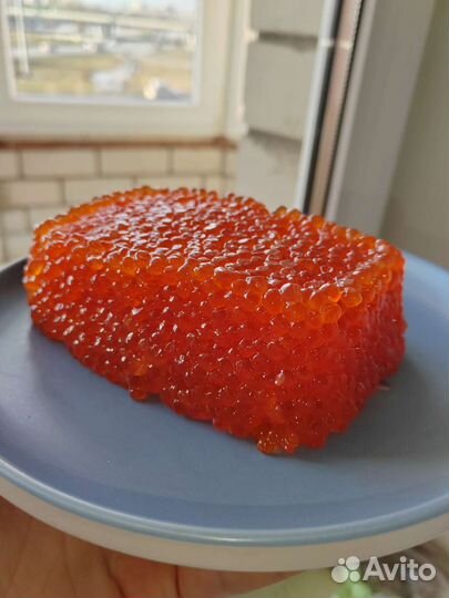 Красная икра кета