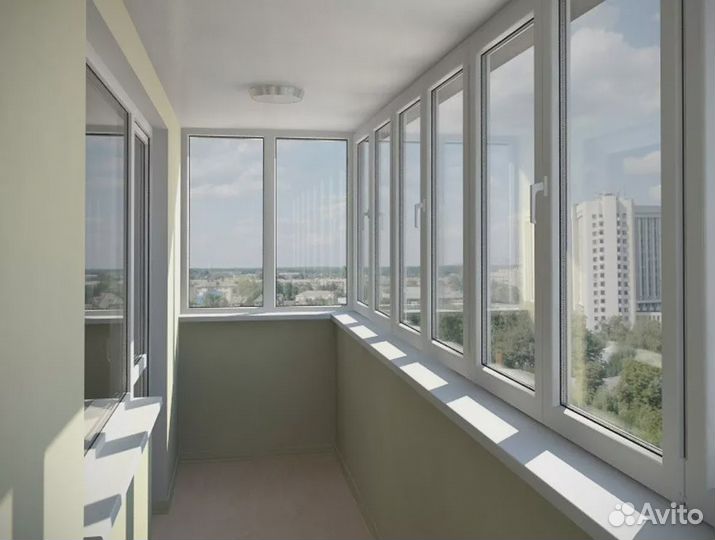 Остекление балконов и лоджий