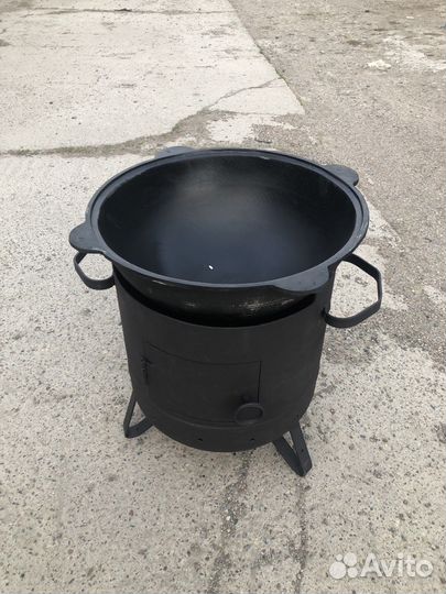 Печь под казан