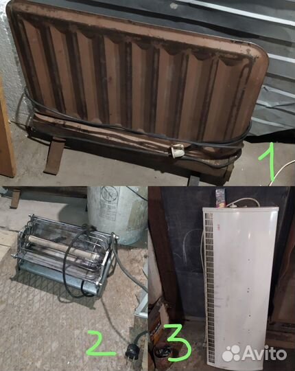 Электрообогреватели разные