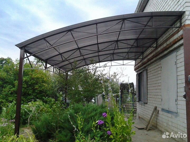 Навес четырехскатный